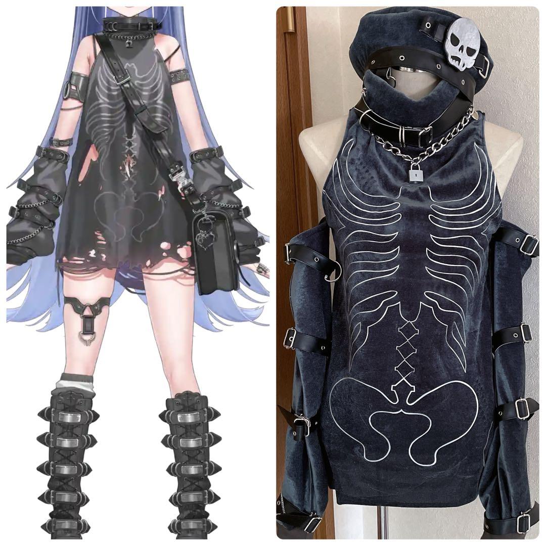 うにょ様】ぶいすぽっ！ 夜乃くろむ 初期衣装 - メルカリ