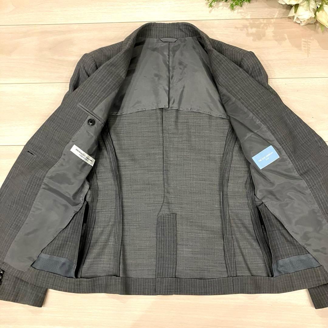 美品✨ザ スーツカンパニー パンツスーツ セットアップグレー 洗える