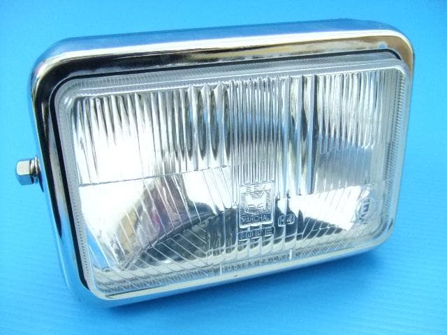 激レア 極上品 マーシャル 角目 ヘッドライト ヘッドランプ 角目4灯