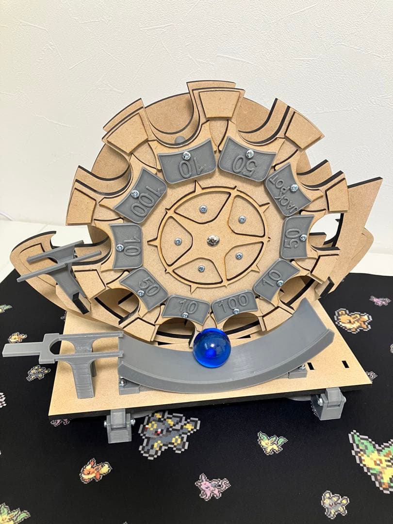 クルーン 木製ボール抽選機 カイジ 電池付き - メルカリ