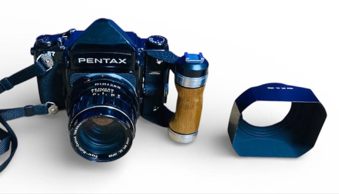ペンタックス67 木製グリップ付き　レンズ105㎜f2.4 67マウント Vlog136「Pentax 67 105mm F2.4を645Zで使う」 - YouTube