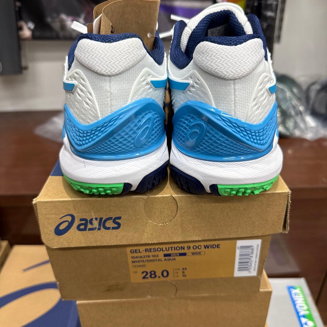 シューズ(男性用) ASICS GEL-RESOLUTION 9 OC WIDE 28.0cm