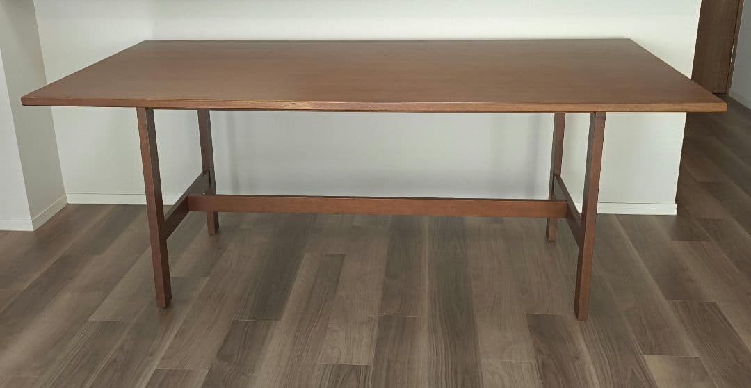 【ACTUSで購入・美品】RELATE TABLE 180 ダイニングテーブル VRD 180ダイニングテーブル ウォールナット ブラウン レッドオーク