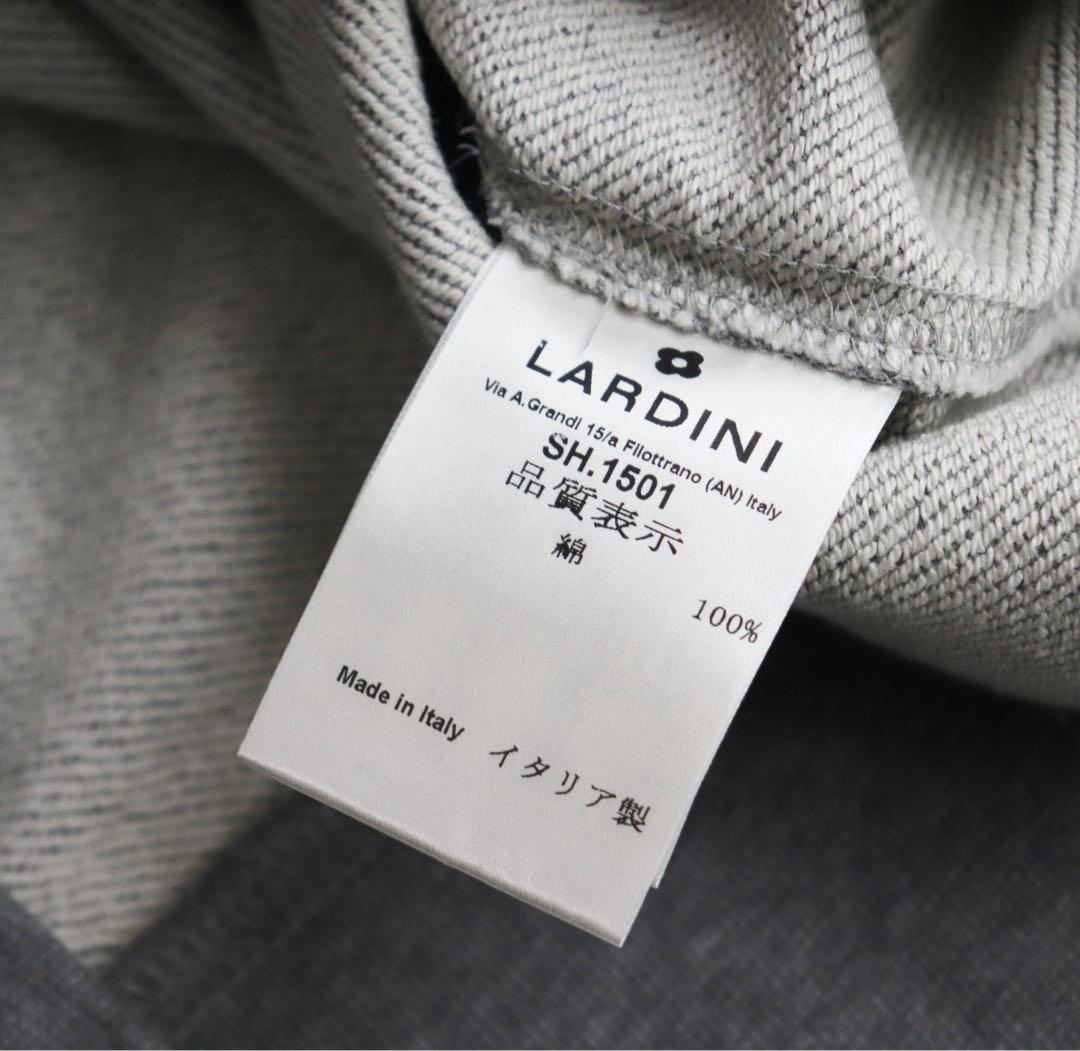 《ラルディーニ》未使用 ロゴ・フラワー刺繍 トレーナー オーバーサイズXS