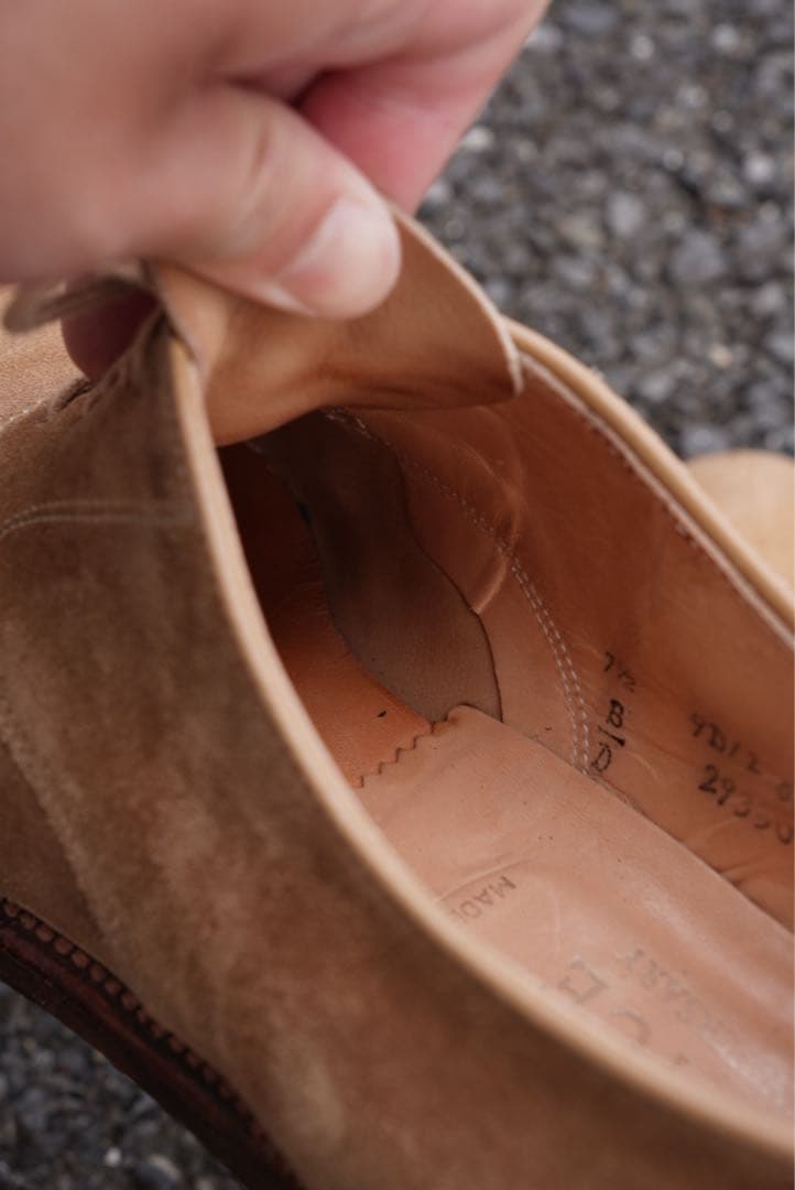 ⭐︎希少モデル⭐︎ Aldenダーティバックス アンラインド プレーントゥ