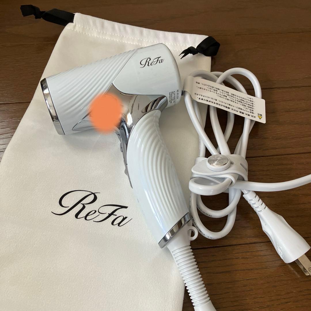 ReFa ホワイト ヘアドライヤー - メルカリ