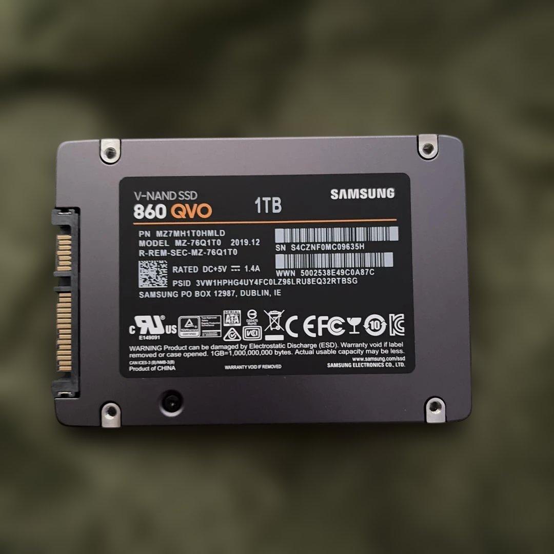 Samsung 860 QVO 1TB SSD - メルカリ