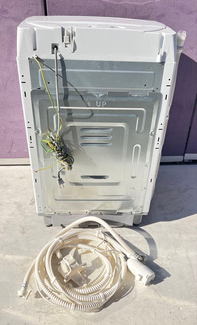 SHARP 7.0kg 縦型洗濯機 本体ES-GE7C-W 2019年