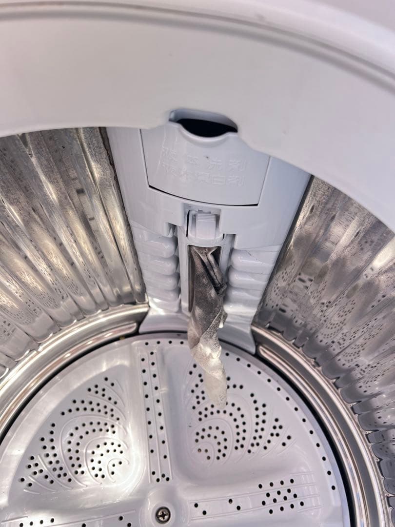 SHARP 7.0kg 縦型洗濯機 本体ES-GE7C-W 2019年