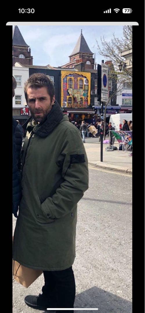 ストーンアイランド シャドウプロジェクト リアムギャラガー着用