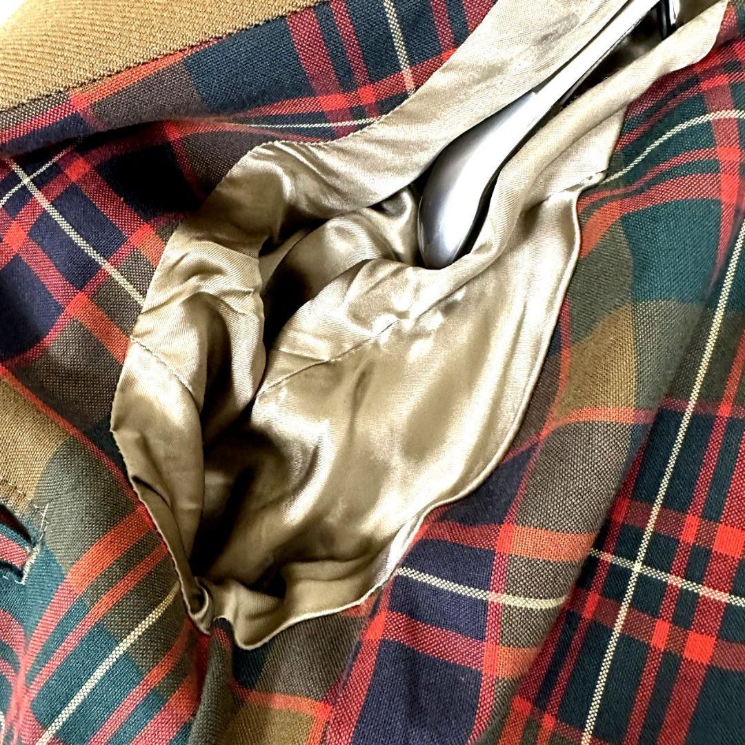 極美品 サイベーシックス トレンチコート モヘア ベルト付 裏地