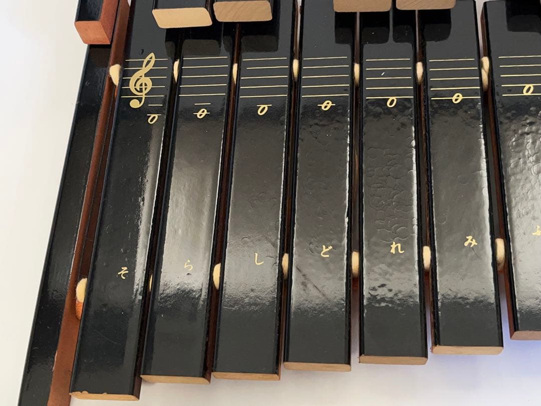 YAMAHA ヤマハ 卓上 木琴 30音 マレット2本付 -290-