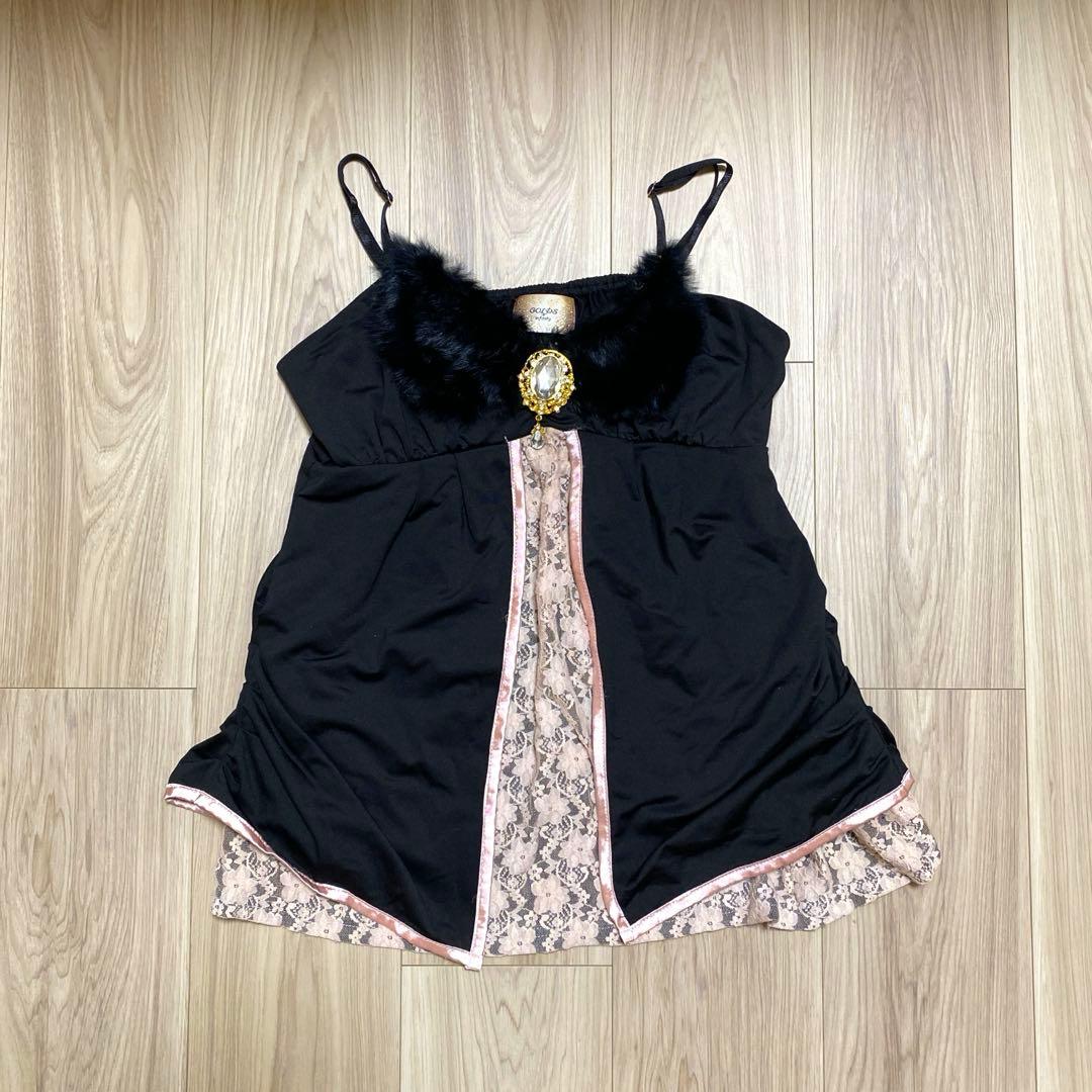 ⭐*️様 ゴールズインフィニティー　姫系　キャミソール Demi-Luxe BEAMS（デミルクス ビームス）ダブルストラップ