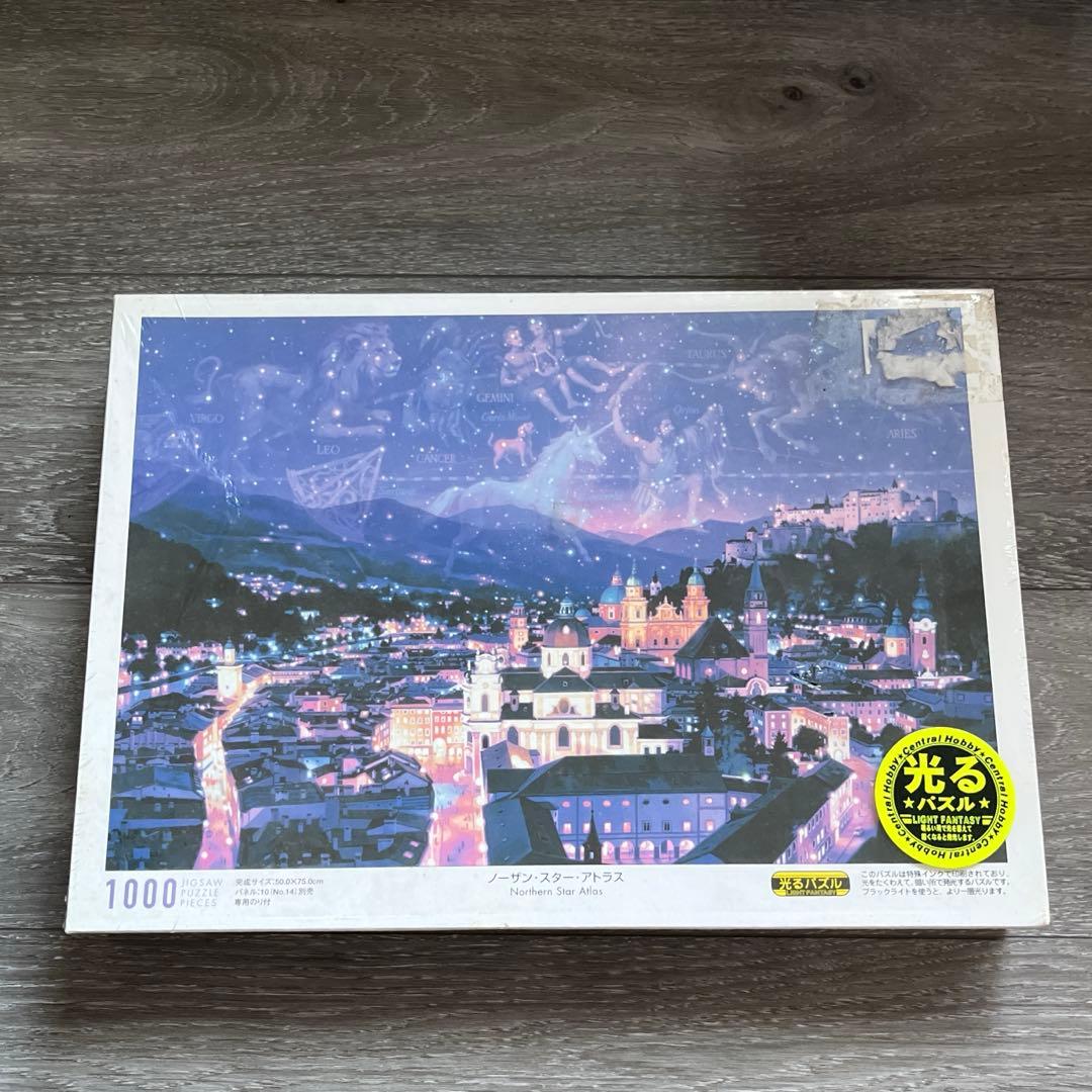 笹倉鉄平　ノーザンスターアトラス　1000ピース　光るパズル epo7738907800.jpg