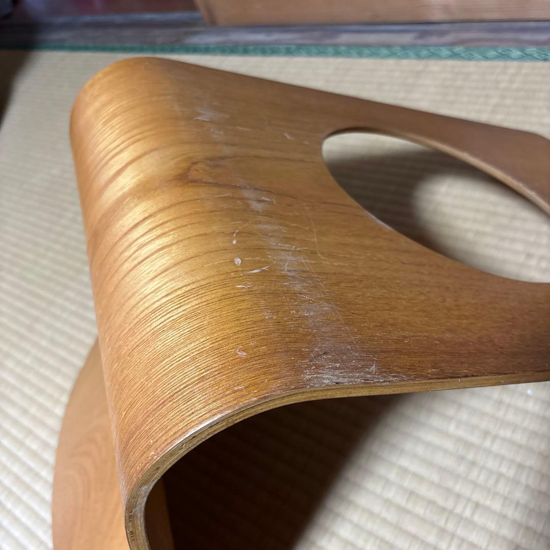 天童木工 曲線デザイン 座椅子 2脚セット 天童木工