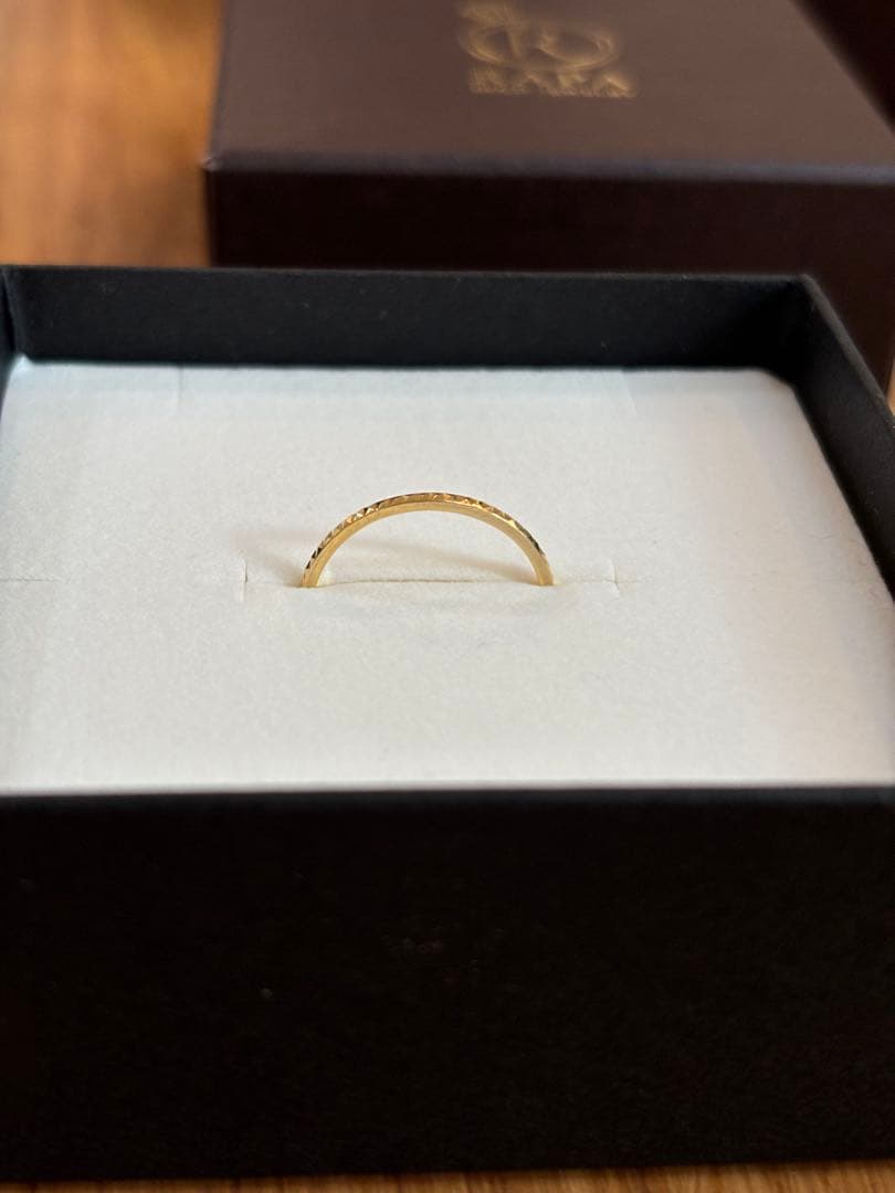 保証書付きRAPA K18タイニー スタッズ リング - メルカリ