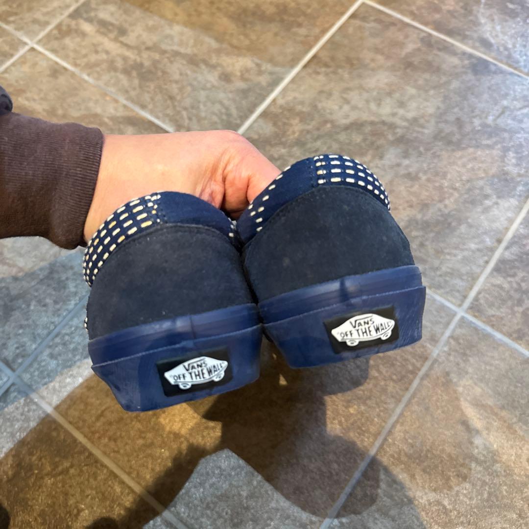 Vans FDMTL 27.5cm ネイビー スエード スニーカー 未使用