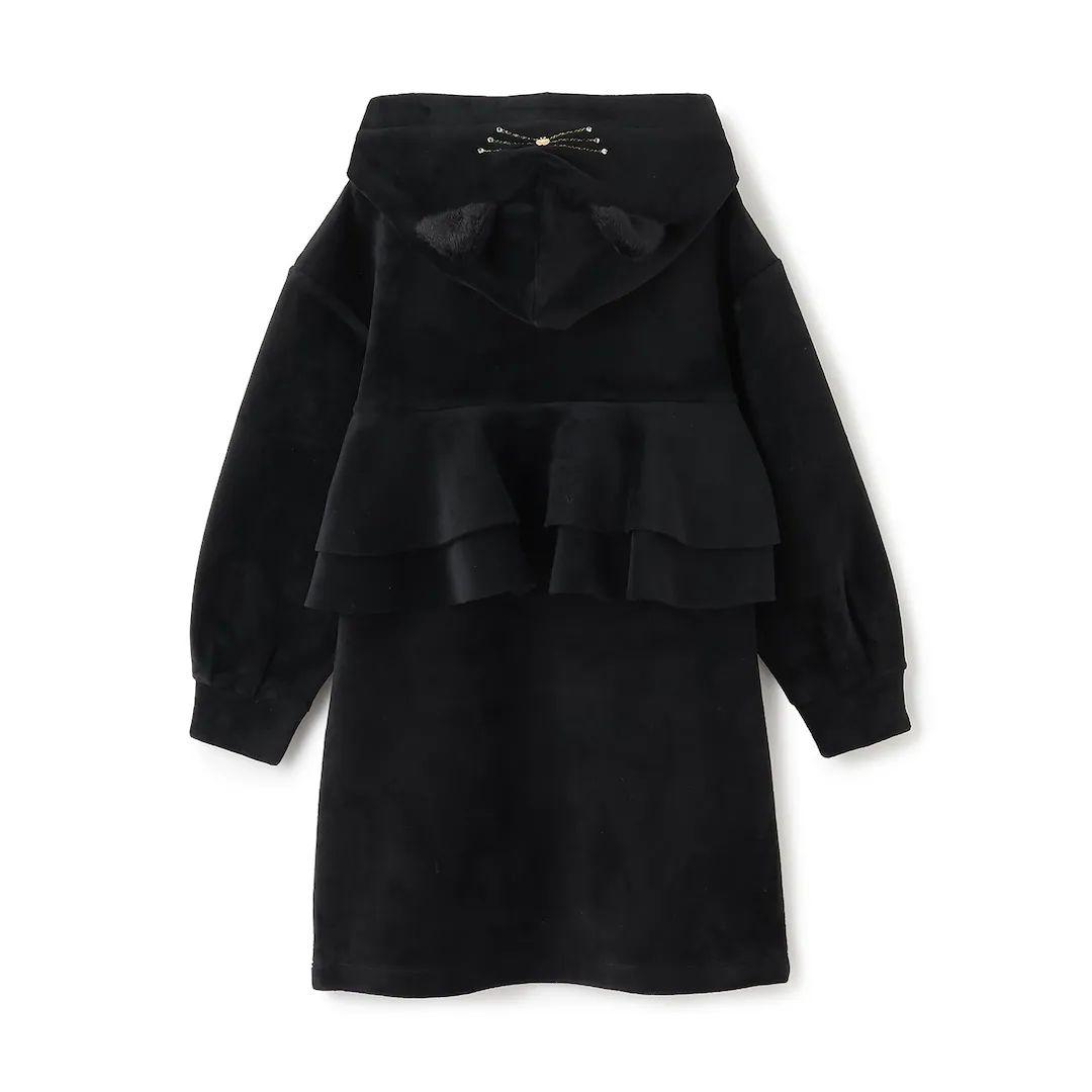 新品】kate spade kids キャットフードベロア ワンピース 160 - メルカリ