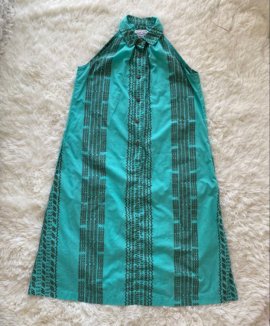 Hawaii Nake’u Awai ドレス エメラルドグリーン S フラダンス Nakeʻu Awai