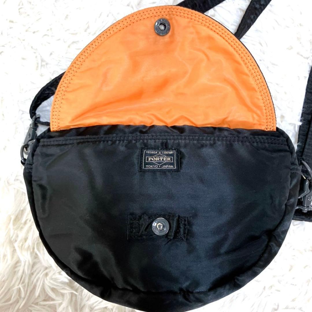 ✨美品 ポーター タンカー ショルダーバッグ ハーフムーン 舟形
