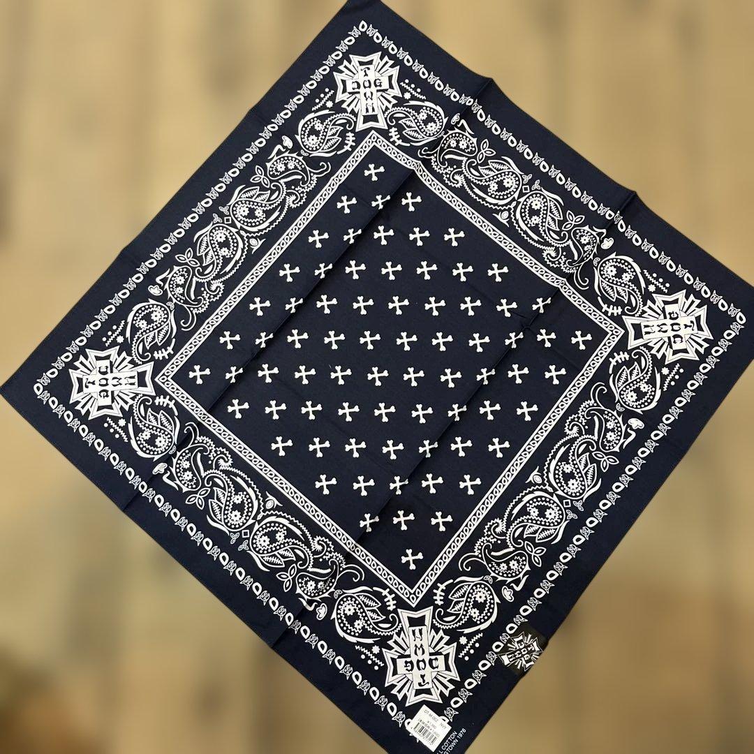 dtsクロスバンダラ ネイビー バンダナ柄 バンダナ - メルカリ