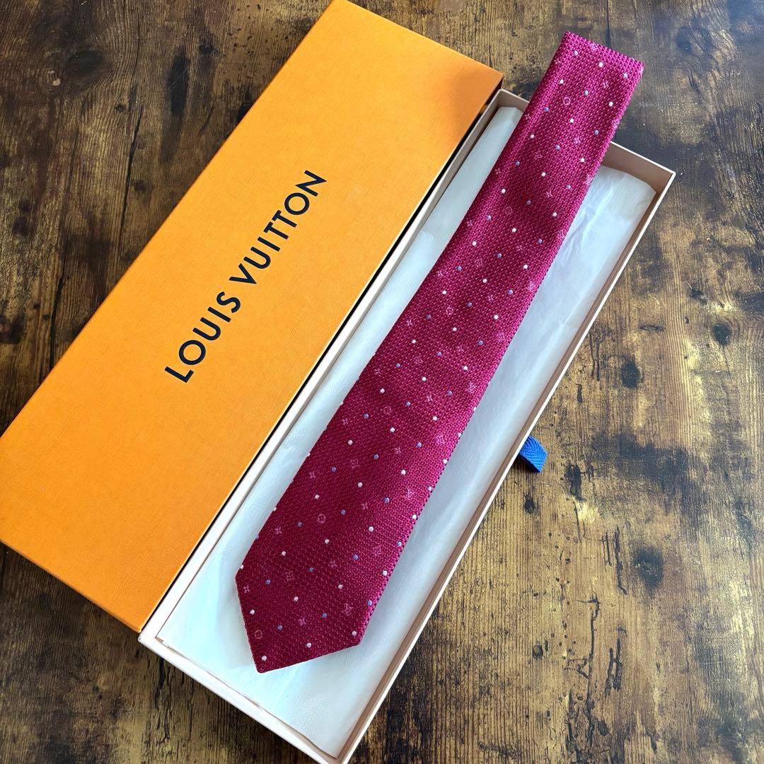 M75937 ルイヴィトン ネクタイ org.jpg
