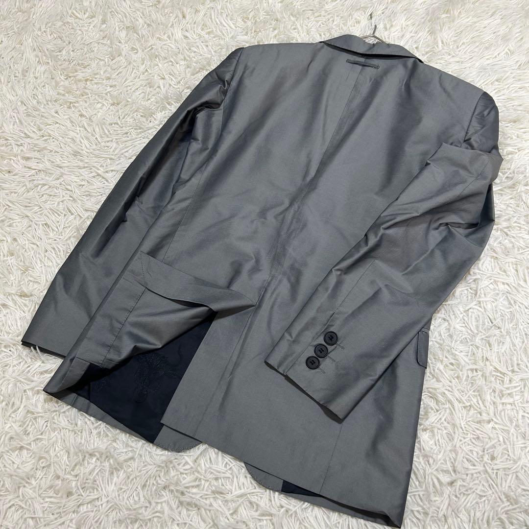 良品✨ジャンポールゴルチエ 光沢 シルバー メンズ上下スーツ