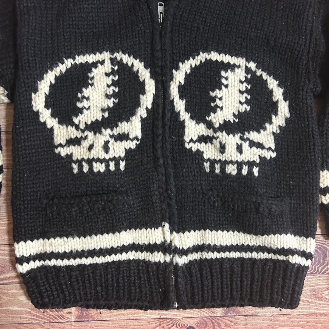 90s ヴィンテージ グレイトフルデッド カウチンニット スカル - メルカリ