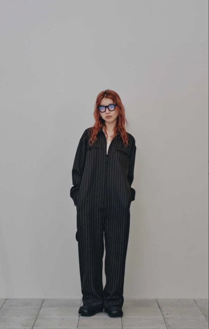 2024AW《TODAYFUL》Stripe Zip Combinaison