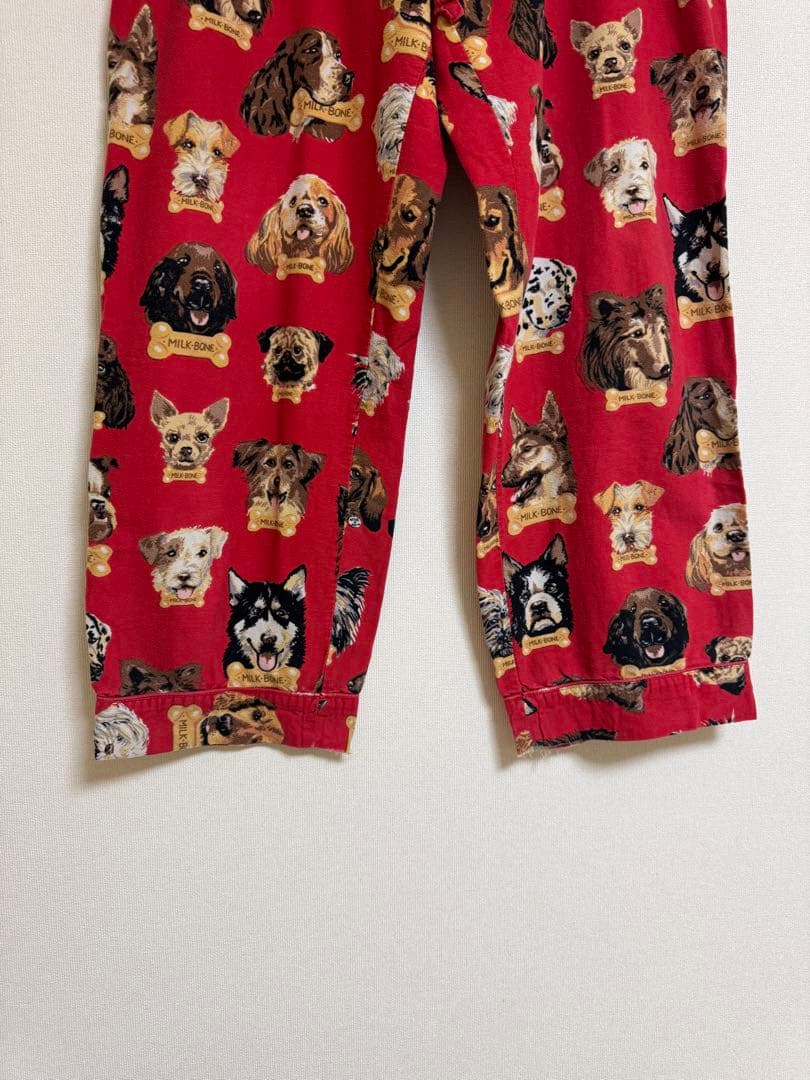 古着 used Nick&Nora 犬柄 00s パジャマセットアップ - メルカリ