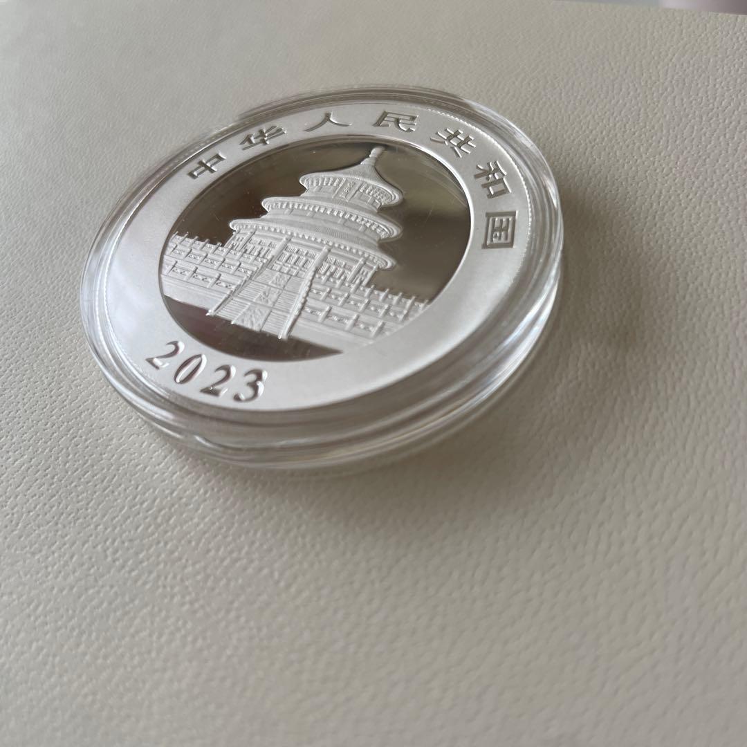 2023年 パンダ銀貨 10元 - メルカリ