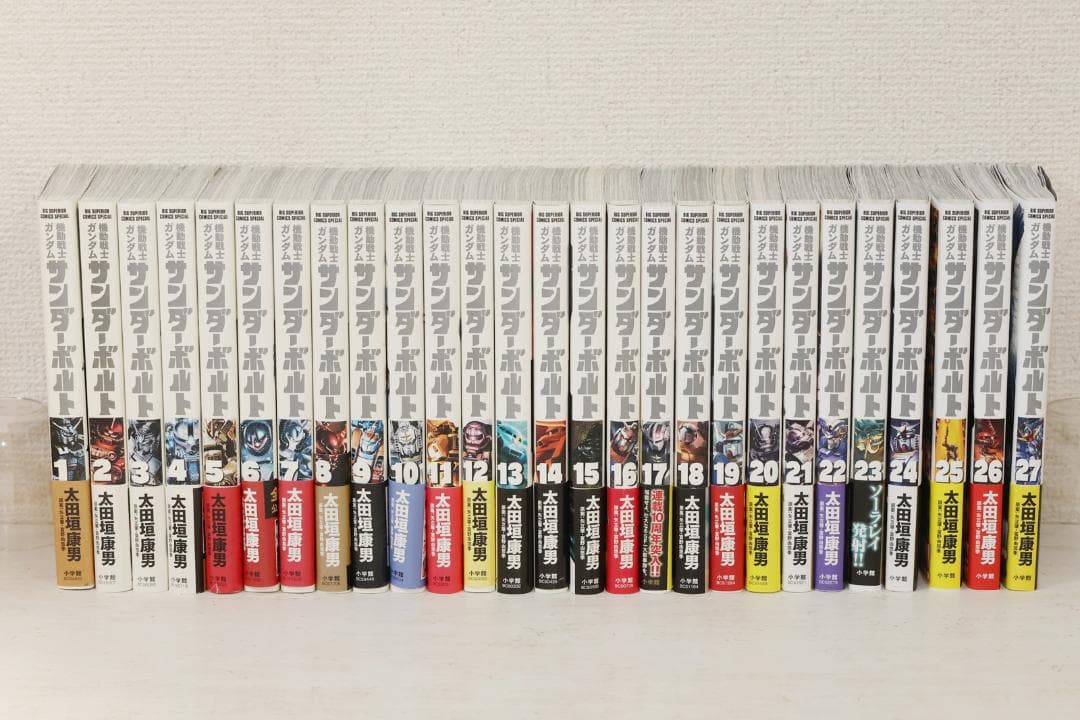 ★【中古美品】【全27巻セット】【全巻帯あり】機動戦士ガンダム サンダーボルト Yahoo!オークション -「サンダーボルト?」(全巻セット) (漫画