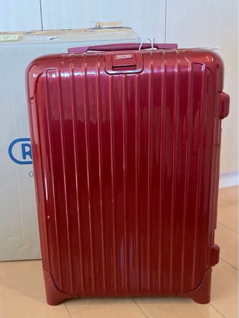 新品 未使用 廃盤リモワ サルサ 2輪 TSAオリエンタル レッド 33L