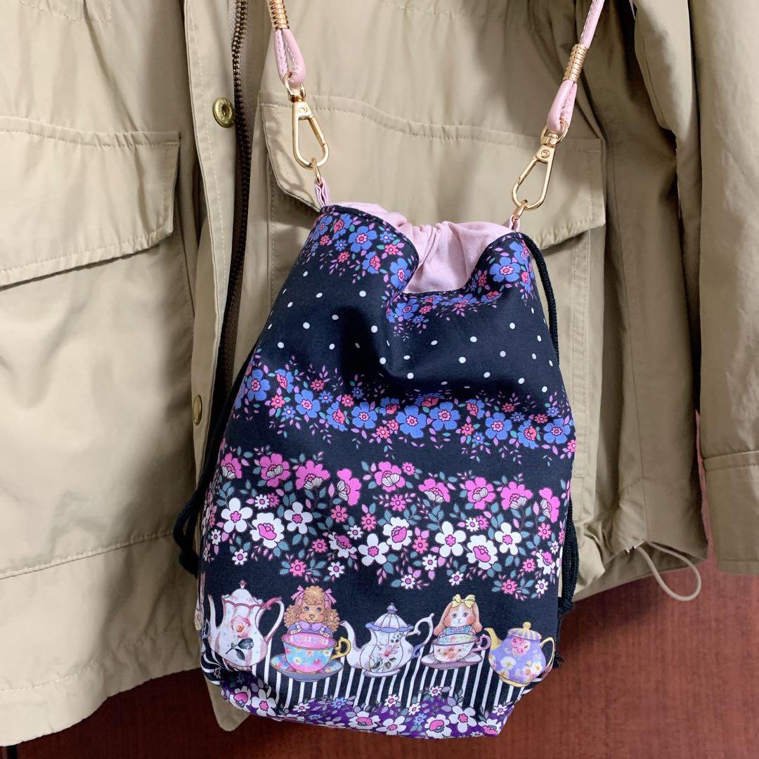 ハンドメイド ジョリーフルール マイリトルテイラー ポシェット 巾着