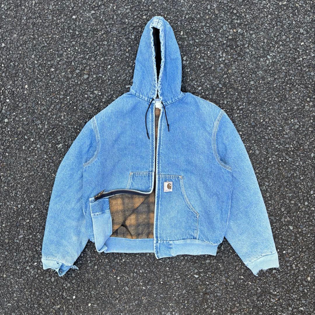 カーハート アクティブ ジャケット M(W-XL) Rare Sky Blue