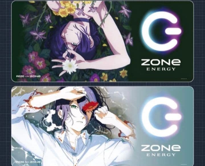 ZONe ENERGY チェンソーマンレゼ篇 特大デスクマット 2種類まとめ売り