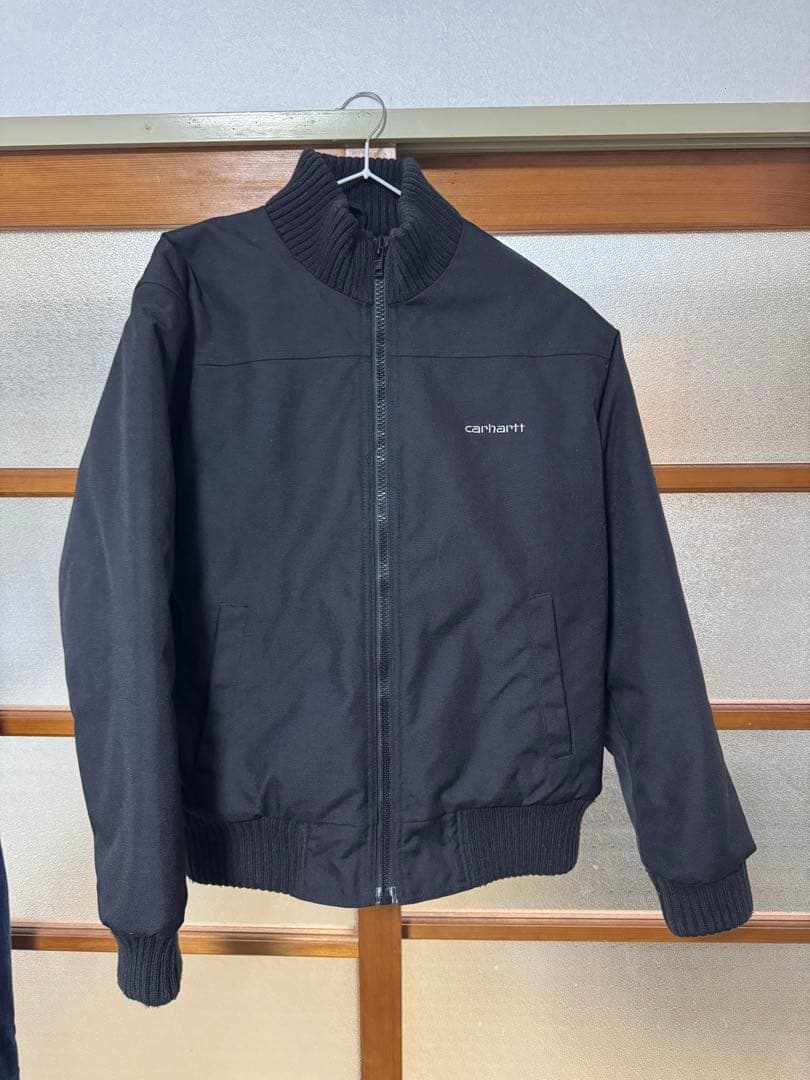 Carhartt 黒 ボンバージャケット Carhartt（カーハート） ダックジャケット ボンバージャケット