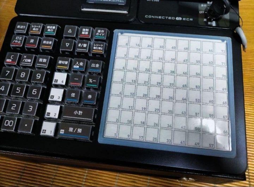 カシオレジスター SR-C550最新スマホ管理Bluetooth 060003 - メルカリ