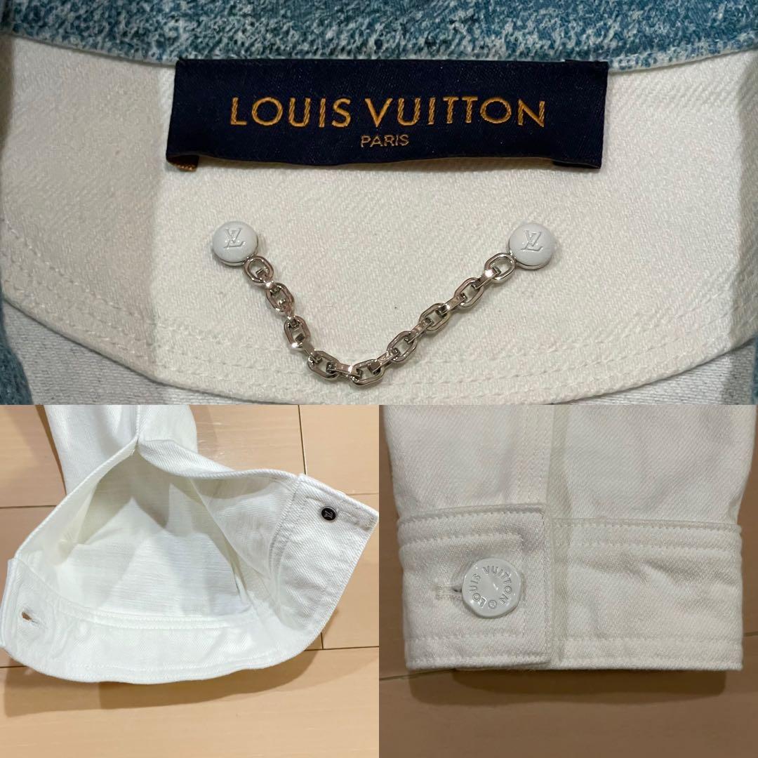 未使用品 LOUIS VUITTON BTSテテ・吉沢亮着用 デニムワークシャツ