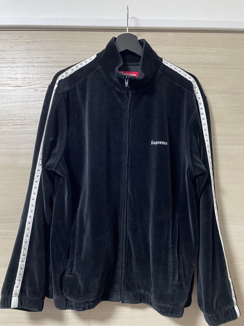 Supreme】Studded Velour Track Jacket - メルカリ