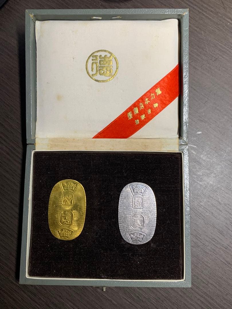 徳力本店 純金・純銀小判セット - メルカリ