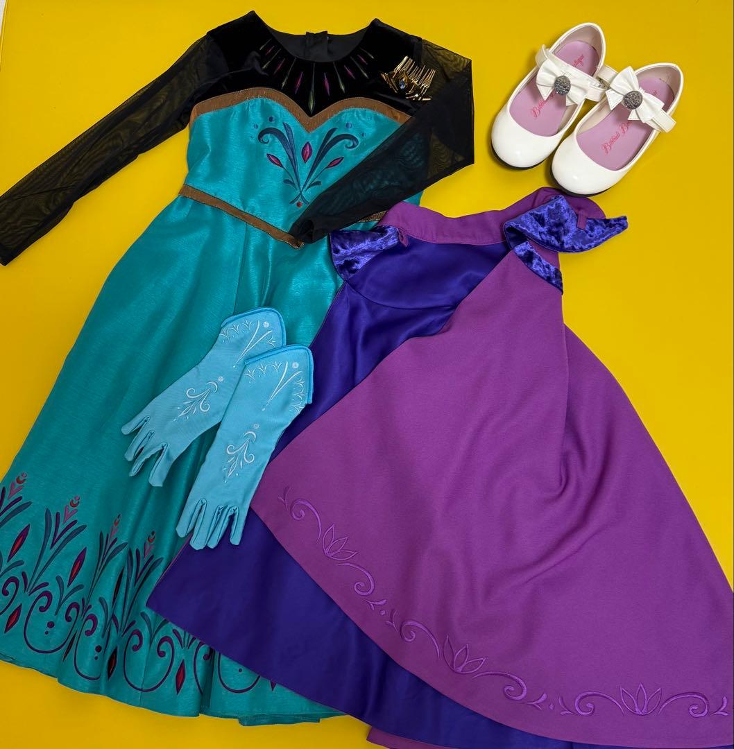 エルサプレミアムドレス ビビディバビディブティック 120cm - メルカリ