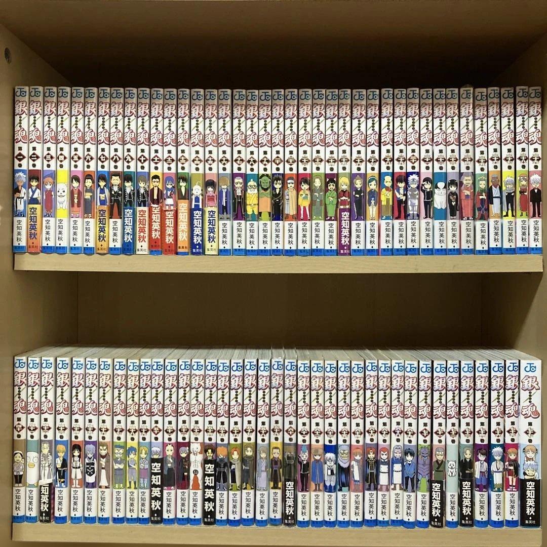 DVD付き❗️送料無料❗️銀魂全巻1〜77巻 空知英秋 - メルカリ