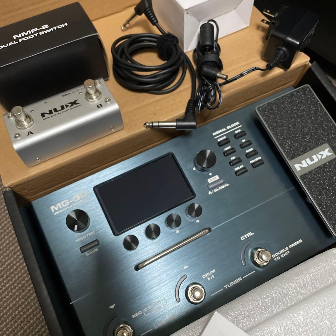 ☆NUX MG-30☆マルチエフェクター☆付属品完備 - メルカリ