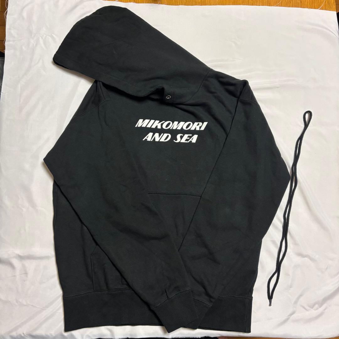 WIND AND SEA コラボパーカー / ブラック / M】 - メルカリ