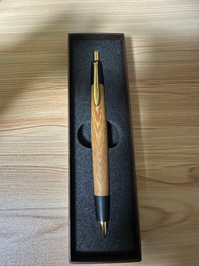 ボナんぺん　欅　木製シャーぺん 楽天市場】【ふるさと納税】Baton Dor＆ZAWASOU 欅（けやき）木軸ペン