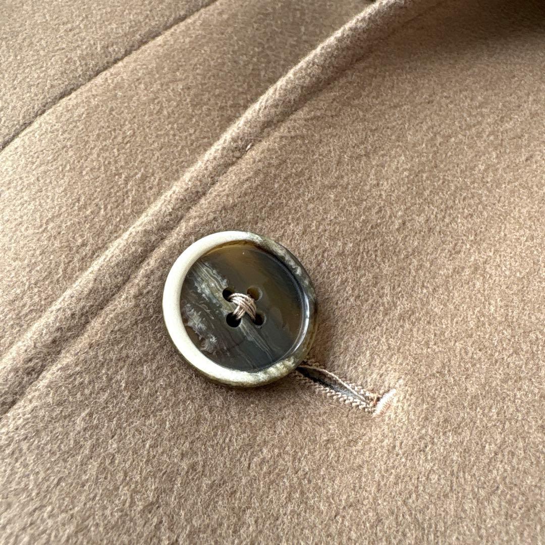 極美品☆L.B.M.1911 ダブルチェスターコート ウール　キャメル　48