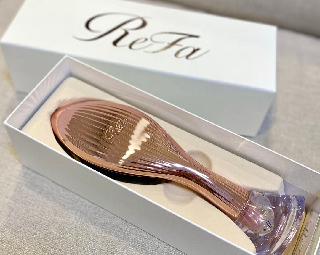 ★ニック★【未使用】ReFa エールブラシレイ（ローズゴールド） リファエールブラシレイ - ReFa AILE BRUSH RAY | 商品情報 | ReFa