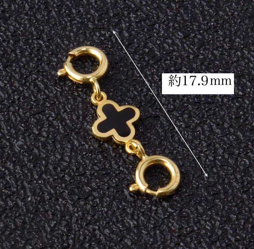K18YG 引き輪 ヒキワ クローバー 四ツ葉 イエローゴールド 18金 18K 18金 ネックレス レディース K18 ダイヤモンド 四葉 クローバー