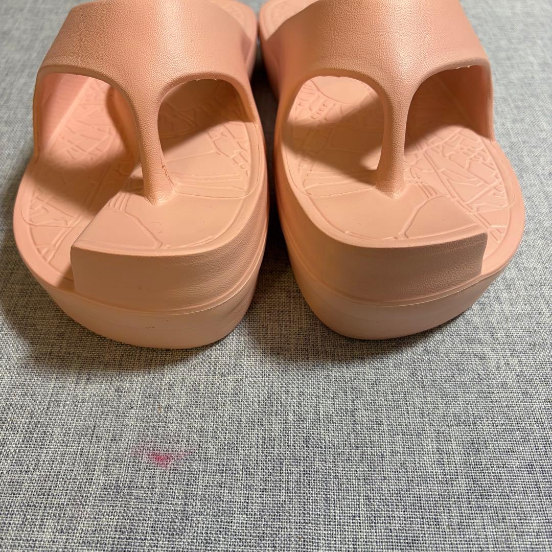 試着のみ】 ラクバキ イージーサンダルS ベビーピンク 姿勢改善 O脚 X